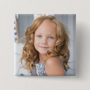 BIG custom photo button for grandma