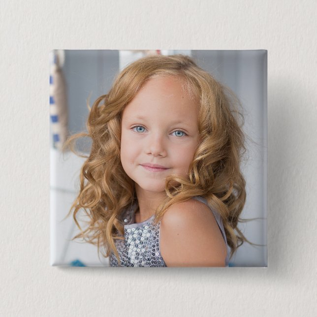 BIG custom photo button for grandma (Front)