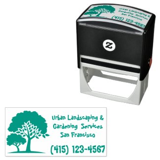 Big Customizable Landscaping Services Trodat 4926 Self-inking Stamp