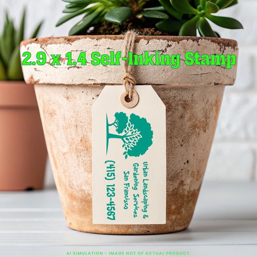 Big Customizable Landscaping Services Trodat 4926 Self-inking Stamp