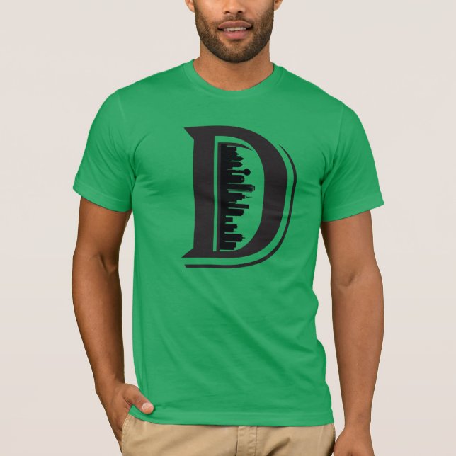 big D dallas skyline shirt (Front)