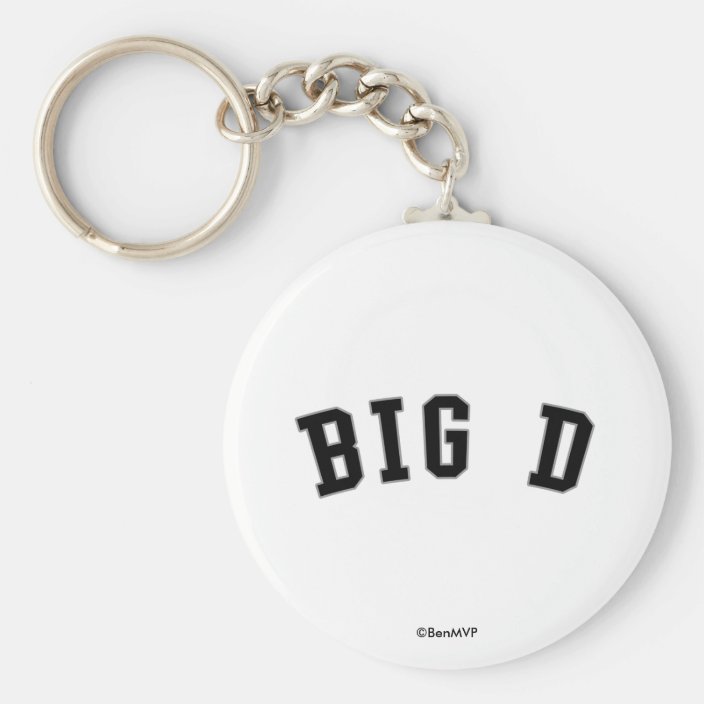 Big D Keychain