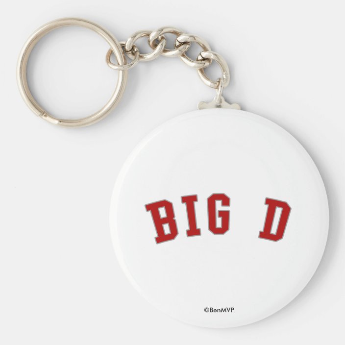 Big D Keychain