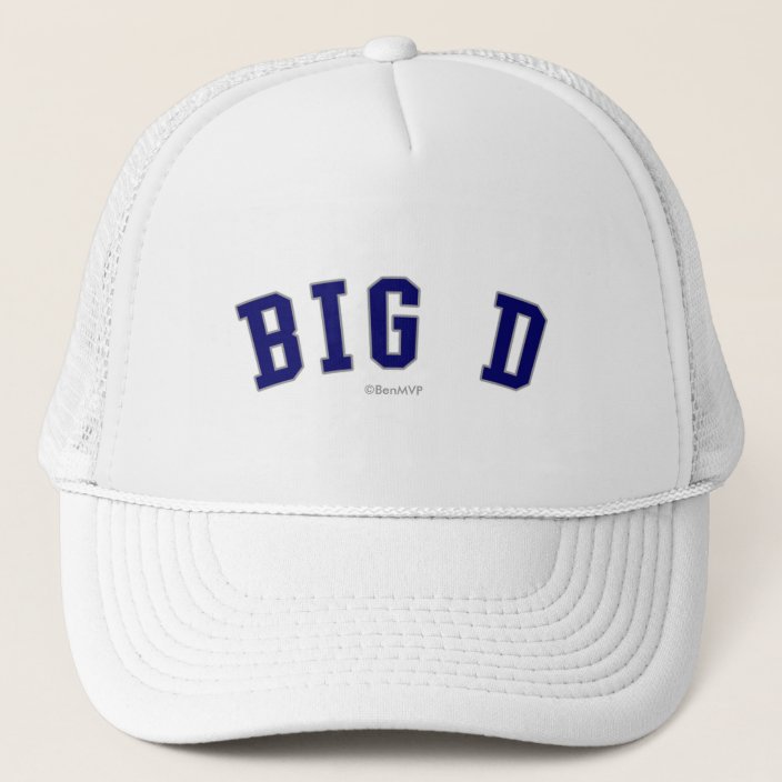 Big D Mesh Hat