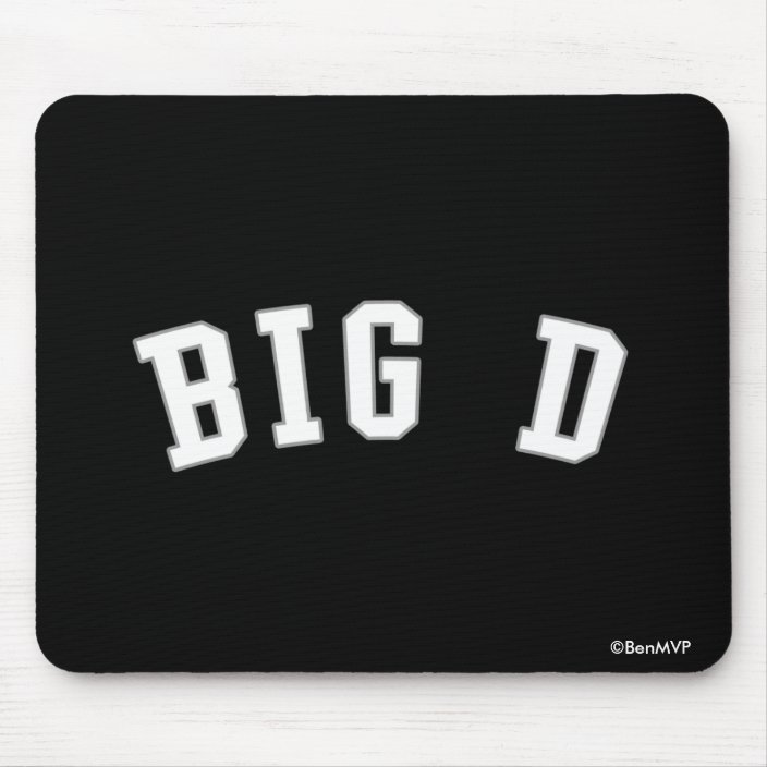 Big D Mousepad