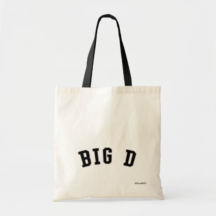 Big D Tote Bag