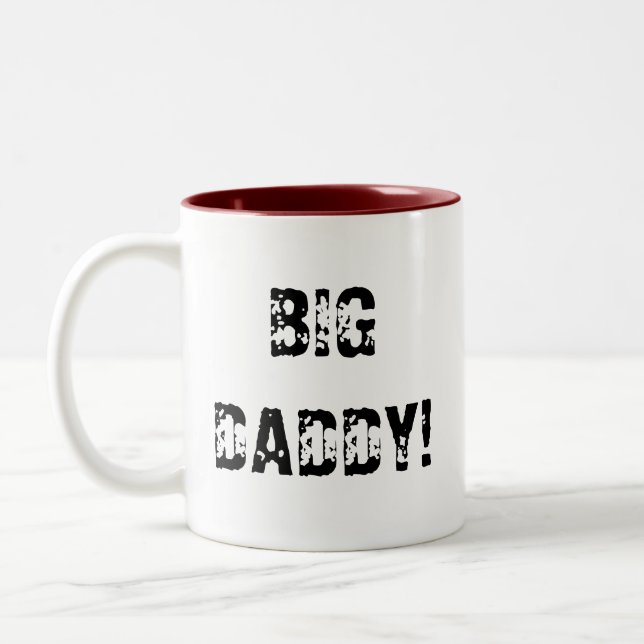 BIG DADDY!, BIG DADDY! Two-Tone COFFEE MUG (Left)