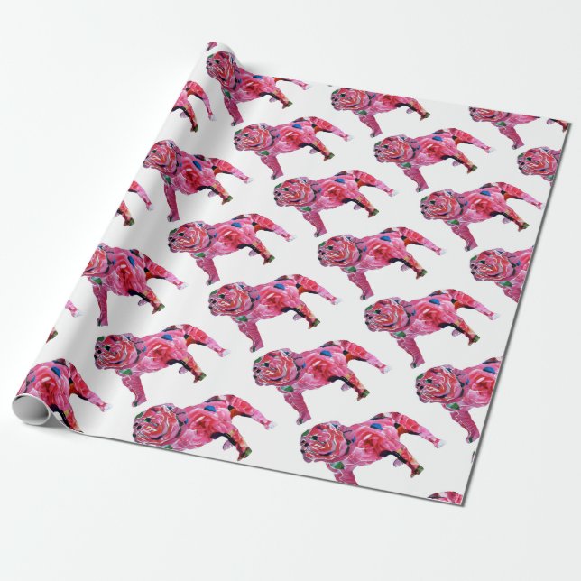 "Big Daddy" by Axel Bottenberg Wrapping Paper (Unrolled)