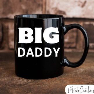 Big Daddy coffee mug, gift for dad. Mug