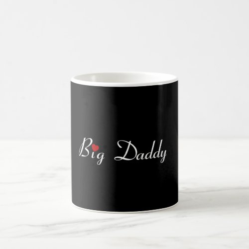 Big Daddy with Red Heart mug