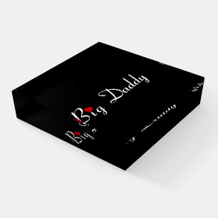Big Daddy with Red Heart Paperweight