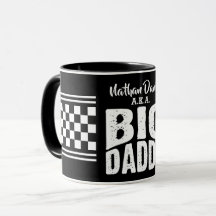 Big Daddy with Your Name in White Text on Black