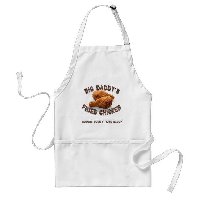 Big Daddy's Fried Chicken Adult Apron (Front)