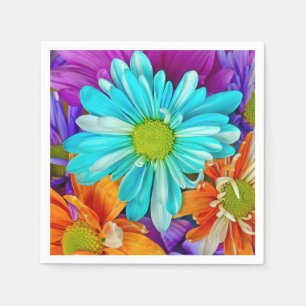 Big Daisy Pattern Napkins