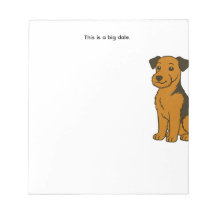 Big Dale notepad
