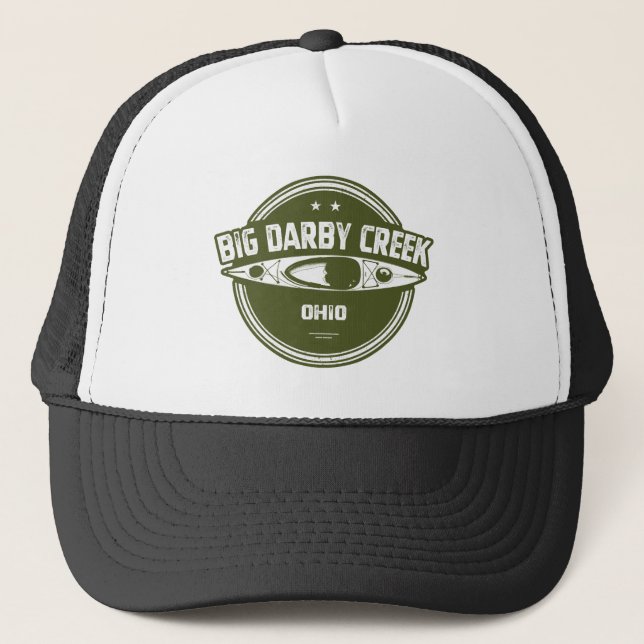 Big Darby Creek Ohio Kayaking Trucker Hat (Front)