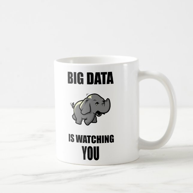 Big data is watching you coffee mug (Right)