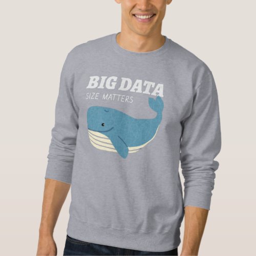 Big Data size matters Sweatshirt