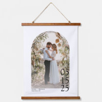Big Date Custom Photo Print Wedding