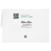 Big Diamond Card for any occasion- customize (Back Horizontal)