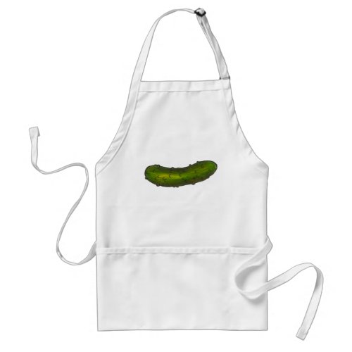 Big Dill Crunchy Green Kosher Sour Pickle Foodie Adult Apron