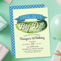 Big Dill Pickle Boy's Kids 1st Birthday
