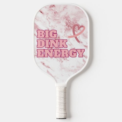 Big Dink Energy Breast Cancer Awareness Pickleball Paddle