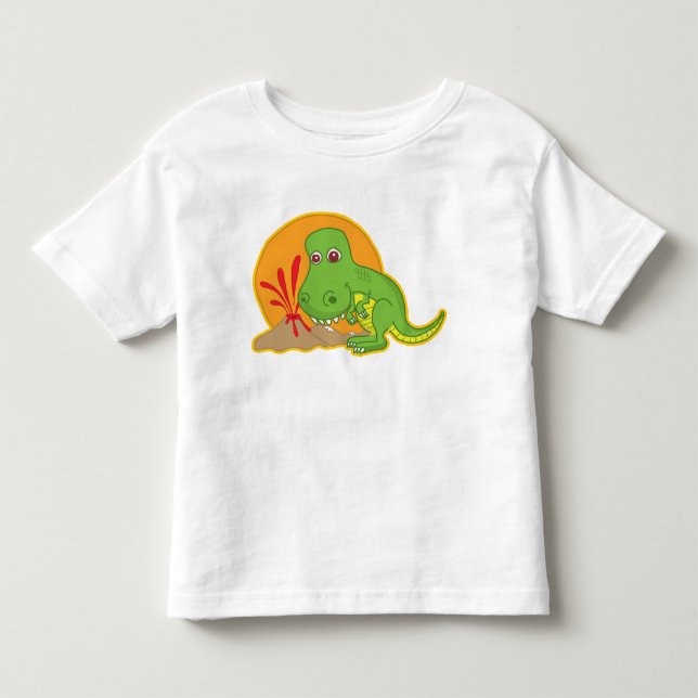 Big Dino Toddler T-shirt (Front)