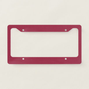 Big dip o’ruby  (solid color) license plate frame