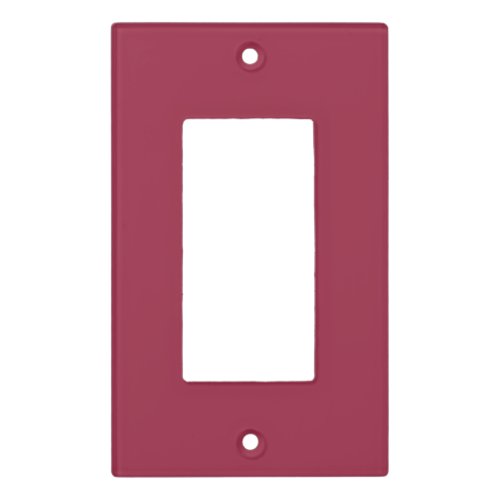 Big dip oruby  solid color light switch cover