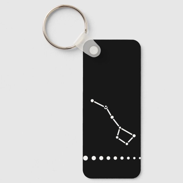 Big Dipper Space Celestial Keychain (Front)