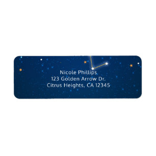 Big Dipper Star Gazing Constellation Celestial Label