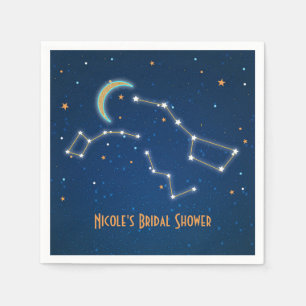 Big Dipper Star Gazing Constellation Celestial Napkins