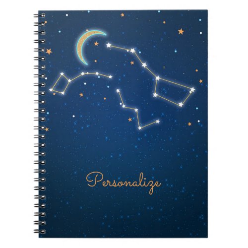 Big Dipper Star Gazing Constellation Celestial Notebook