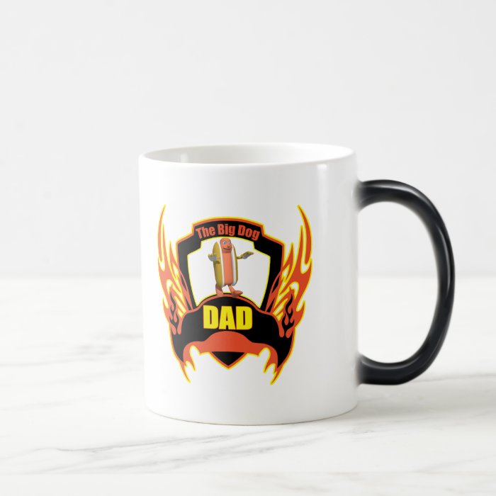 Big Dog Dad Fathers Day Gifts Coffee Mugs