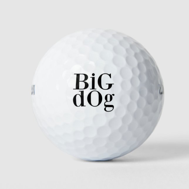 Big Dog Golf Balls (Front)