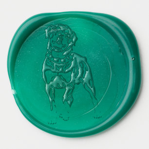 BIG DOG wax seal sticker - cards and gifts 