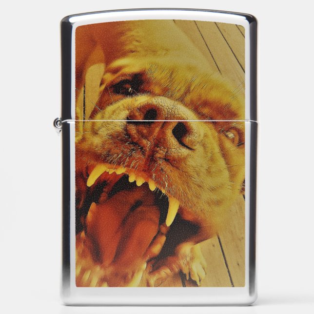 Big Dog Zippo Lighter (Front)