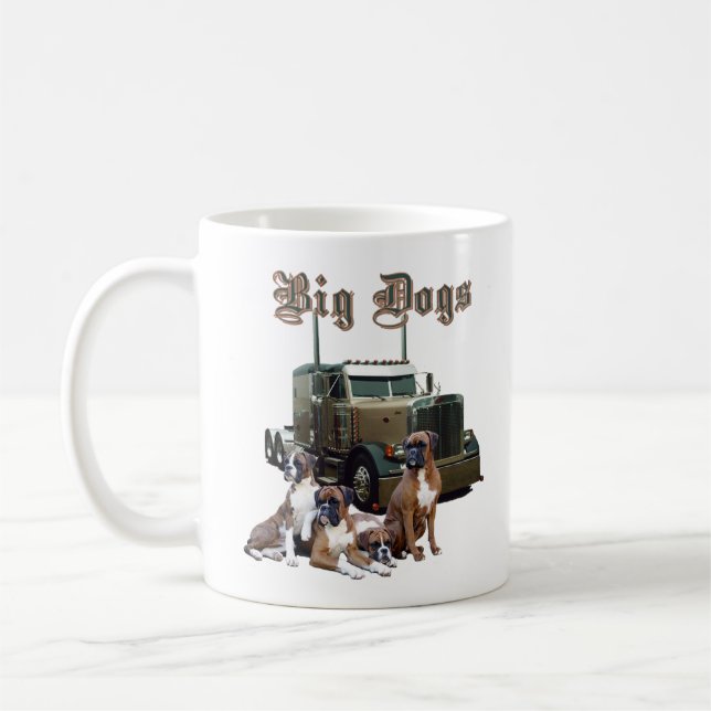 Big Dogs, Big Dogs Coffee Mug (Left)