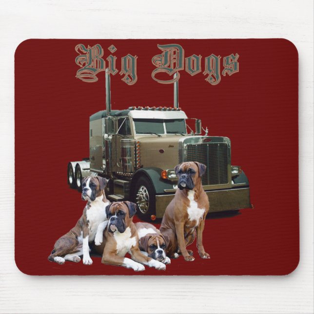 Big Dogs Mouse Pad (Front)