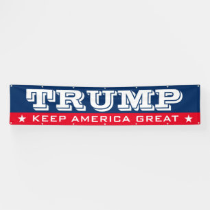 Big Donald Trump republican Keep America Great Banner