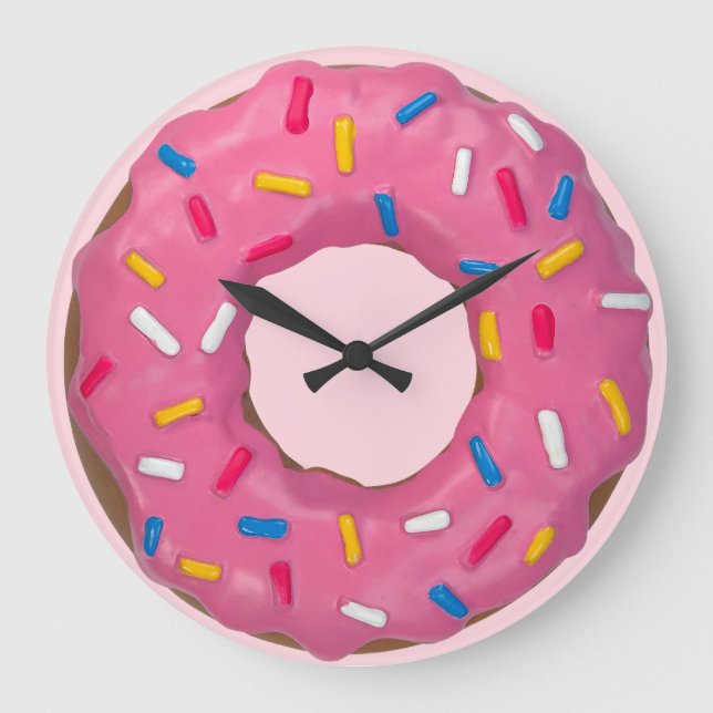 Big Donut Large Clock (Front)