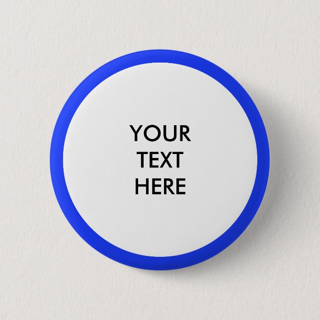 Big Dot white + your backg. & ideas Button (Front)
