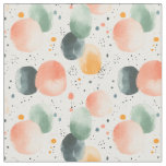 Big Dots &amp; Little Dots on Off-White Fabric