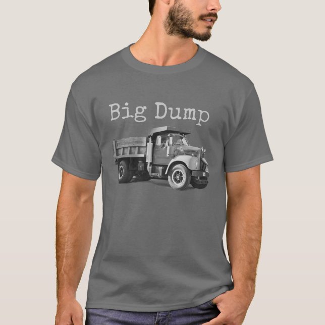 "Big Dump" humorous men's t-shirt #2 (Front)