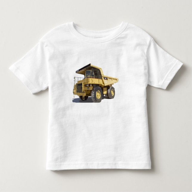big dump truck toddler t-shirt (Front)