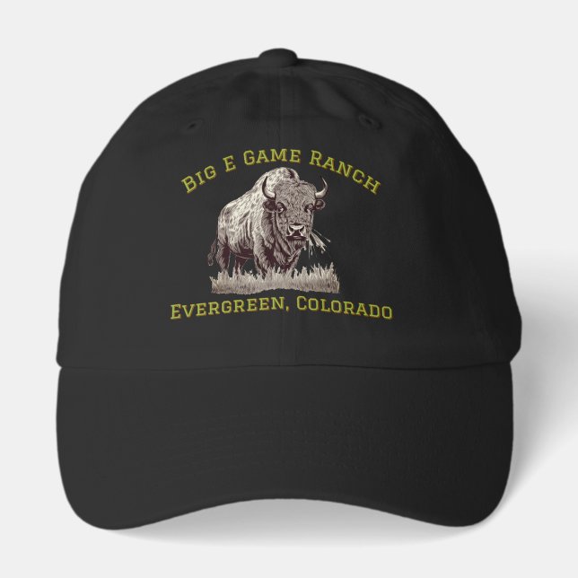 Big E Game Ranch Evergreen CO Hat (Front)