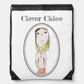 Big Ead (Chloe Design) Drawstring Bag