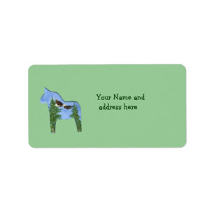 Big Eagle Address Label