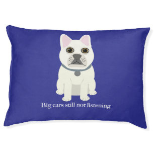 Big ears still not listening, Blue Pet Bed